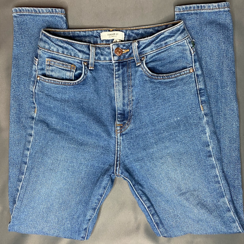 Forever 21 high waist denim jeans